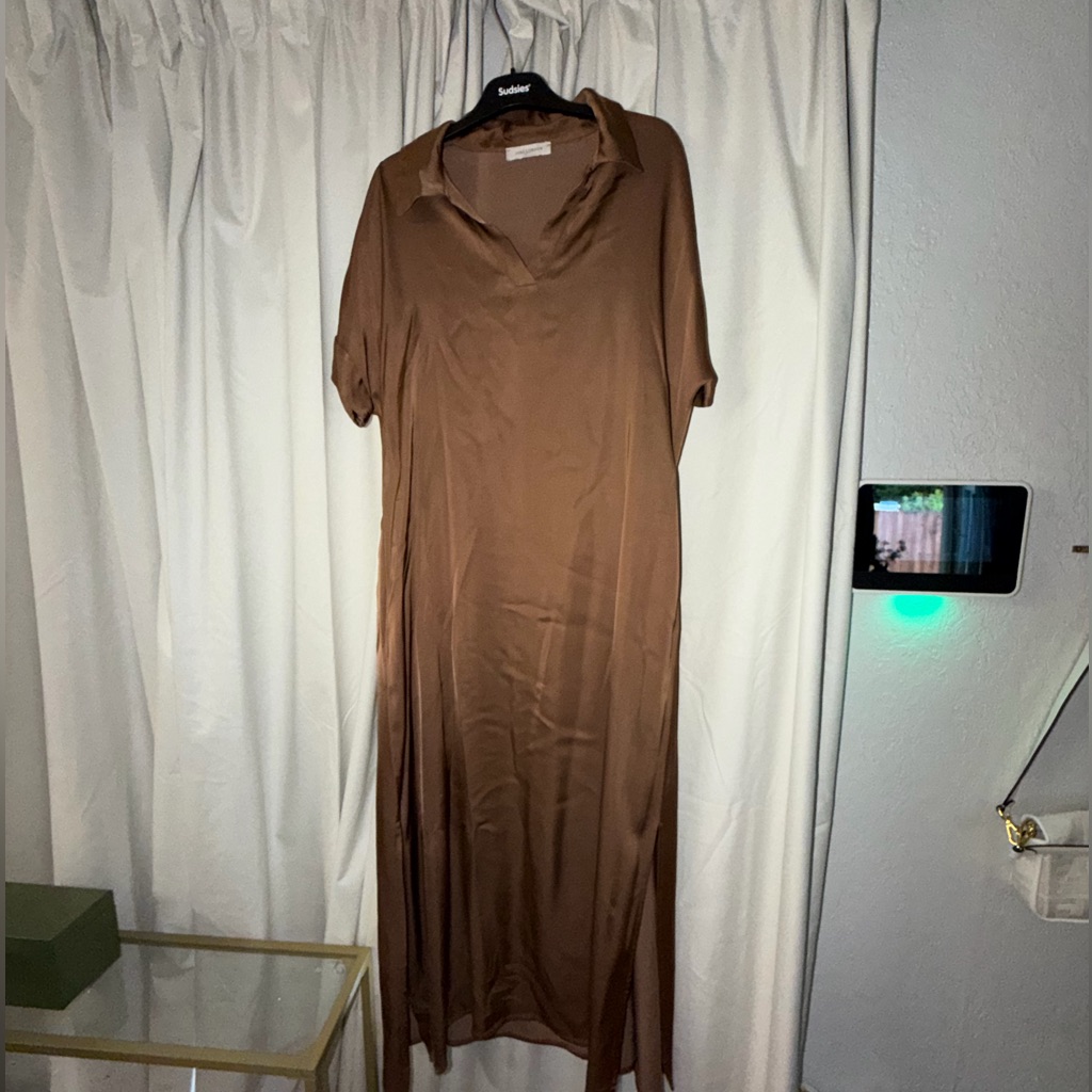Jaki Brown Maxi Dress